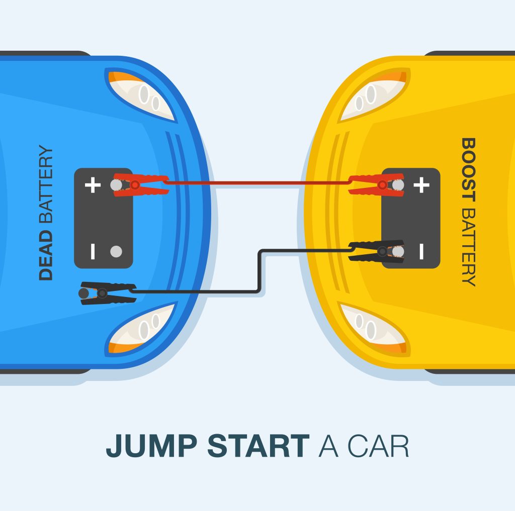 How to jump start a car!